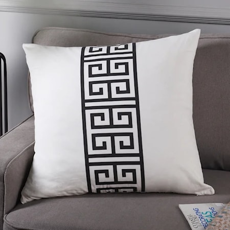 DANN FOLEY LIFESTYLE | White Linen Pillow