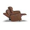 Flexsteel 1759 Jackson Power Reclining Console Loveseat