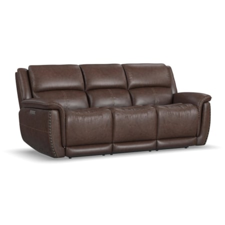 Power Reclining Sofa with Power Headrests