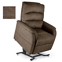 Destin Large Power Lift Chair Recliner with Manual Adj Headrest