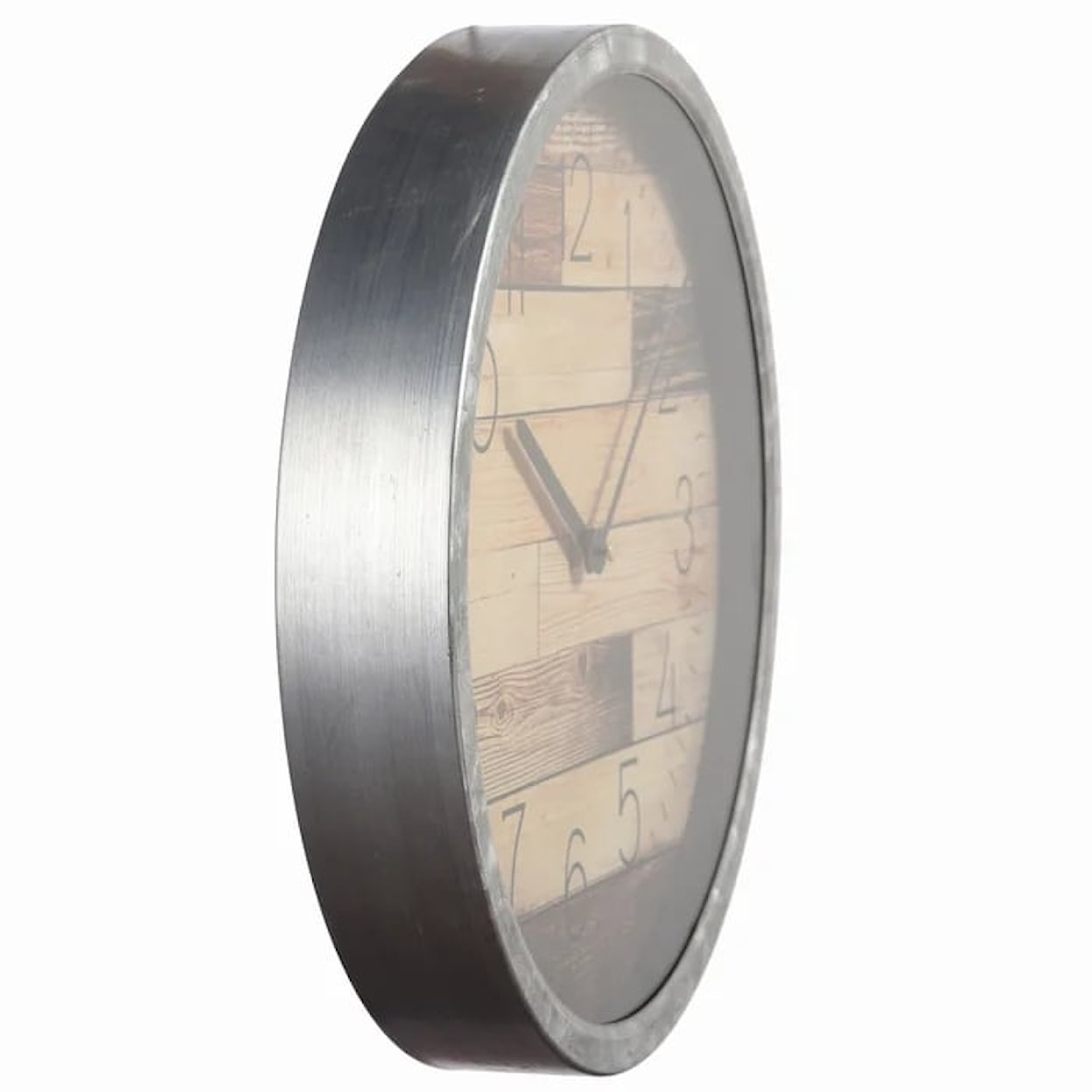 StyleCraft Clocks Metal & Glass Wall Clock