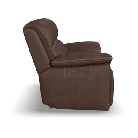 Power Reclining Console Loveseat