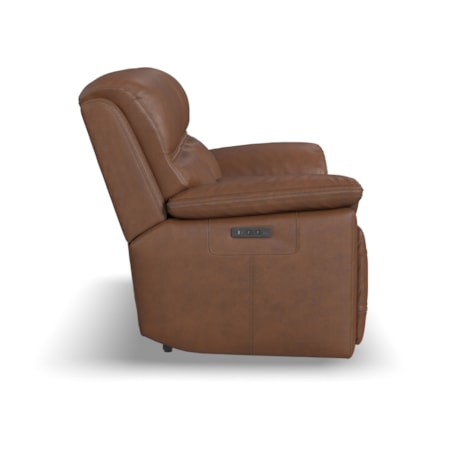 Power Reclining Console Loveseat