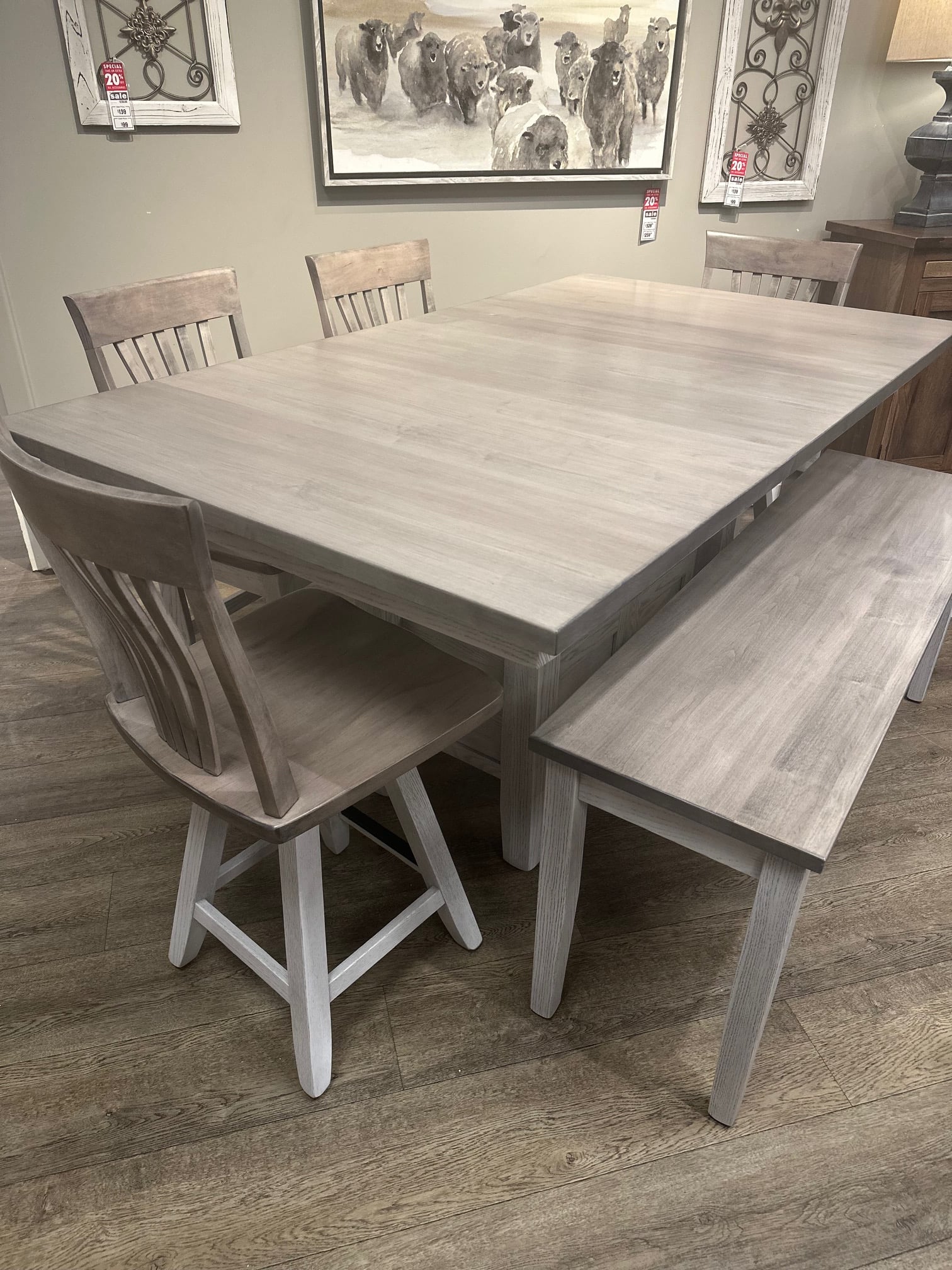 6- Piece Counter Height Dining Set