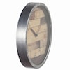 StyleCraft Clocks Metal & Glass Wall Clock