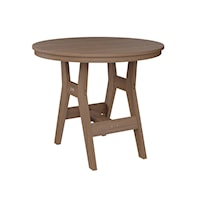 38" Round Outdoor Dining Table