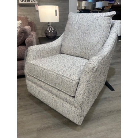 Upholstered Swivel Glider