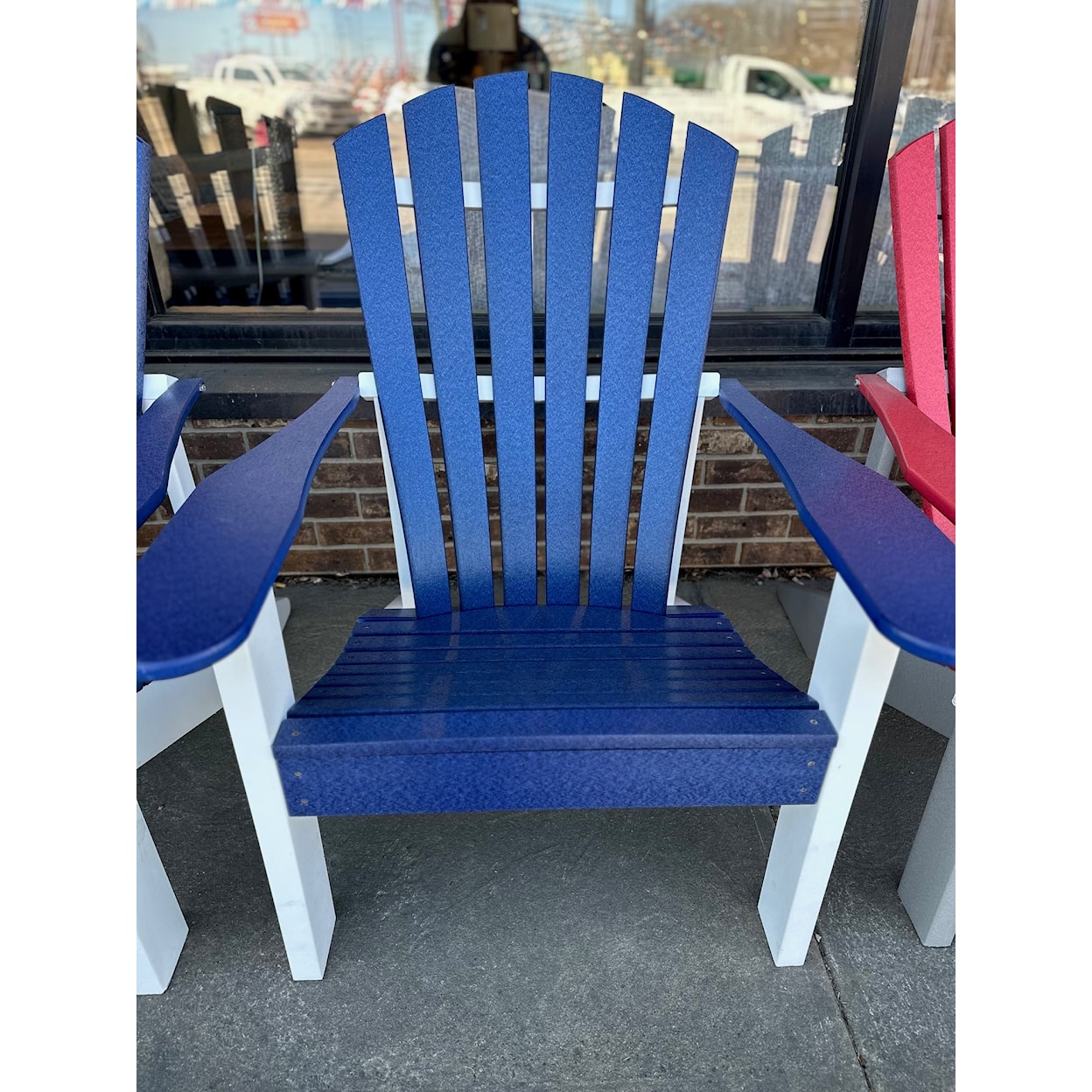 Hoosier Poly Products Poly Adirondack Chairs Poly Adirondack Chair