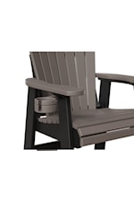 Amish Country Classic This glider is a perfect one-seater addition to the outdoor space you already love, a gentle glider to watch the sun rise and set.
