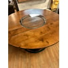 Rustic Barrel Design Dining Room Barrel Table