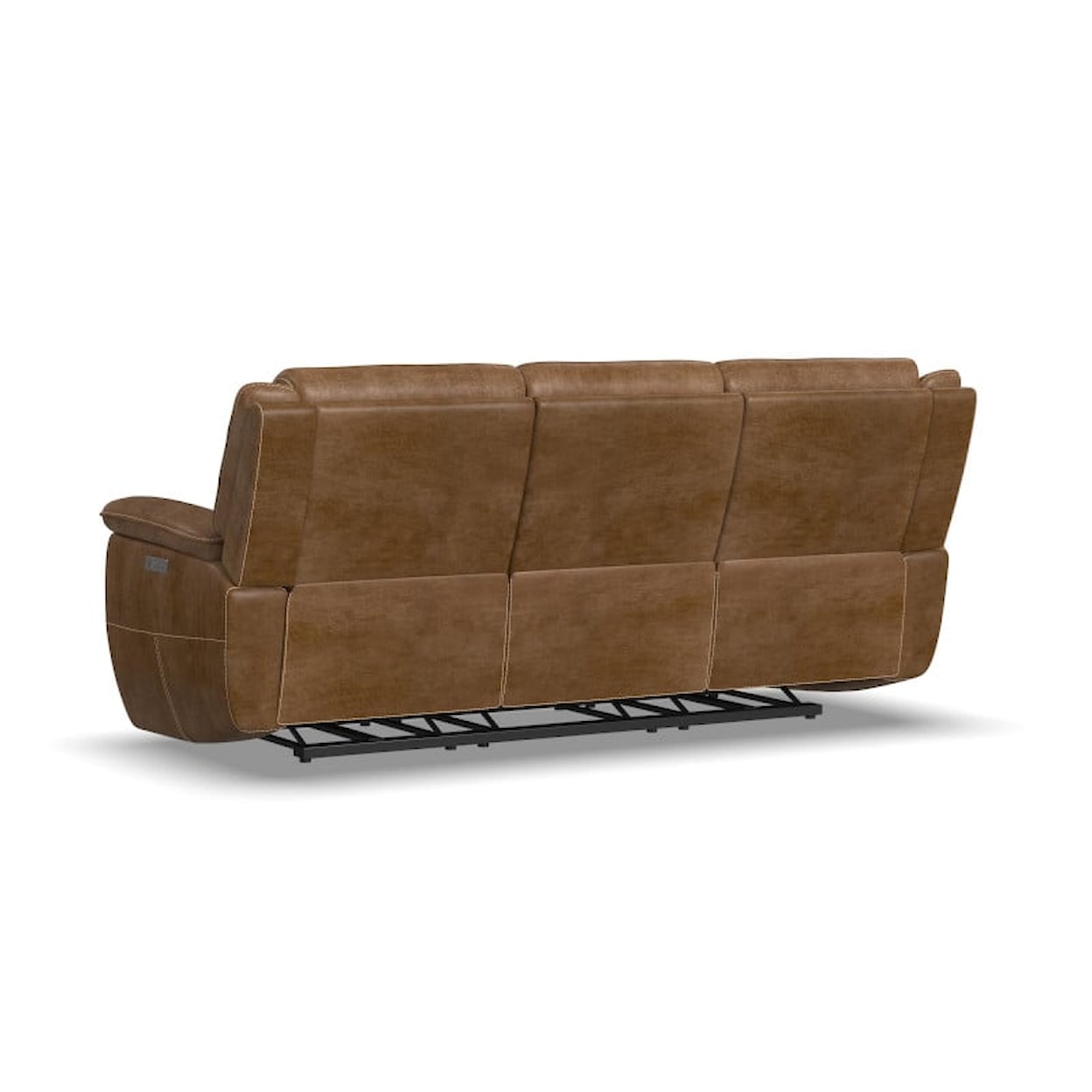 Flexsteel Beau Power Reclining Sofa with Power Headrests