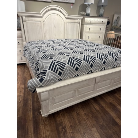 King Arched Panel Bed