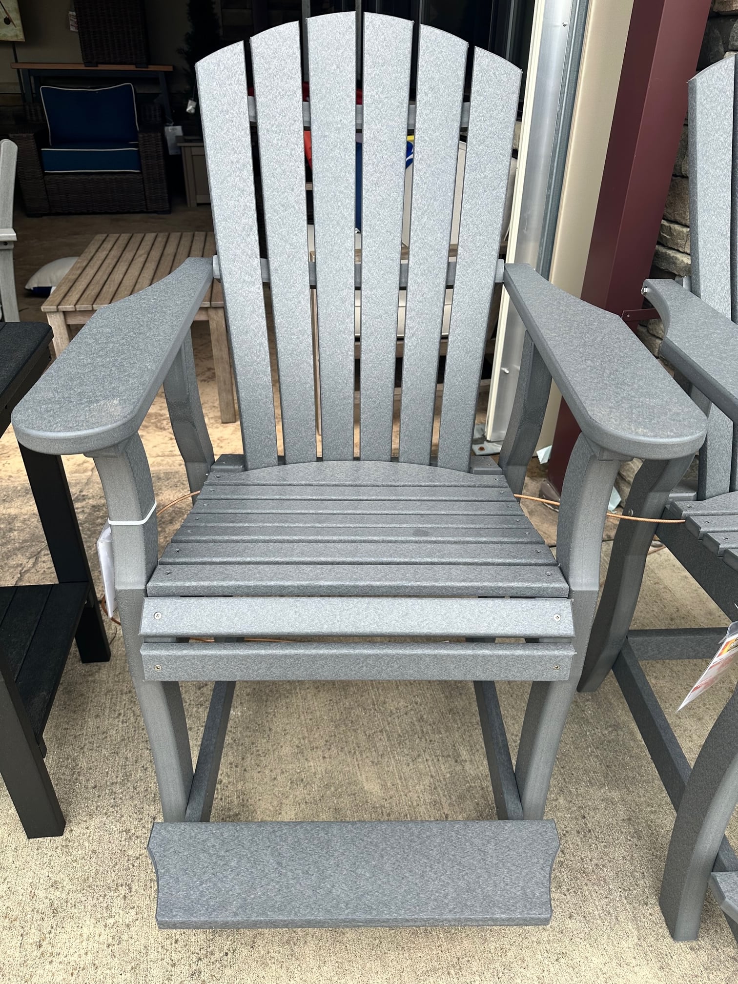 Hoosier Poly Products Counter Height Outdoor Chairs 49031020105800
