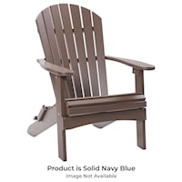 Customizable Folding Adirondack Chair