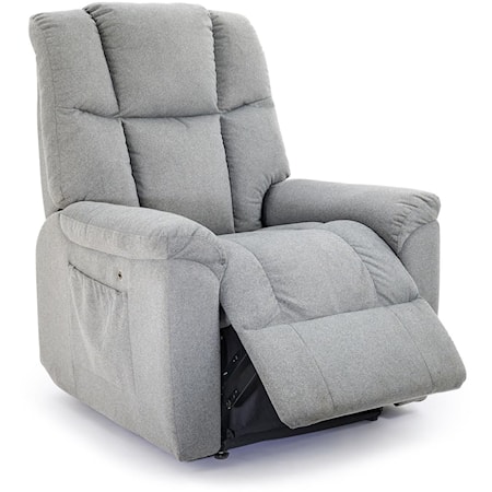 Power Recliner w/ Headrest &amp; Lumbar