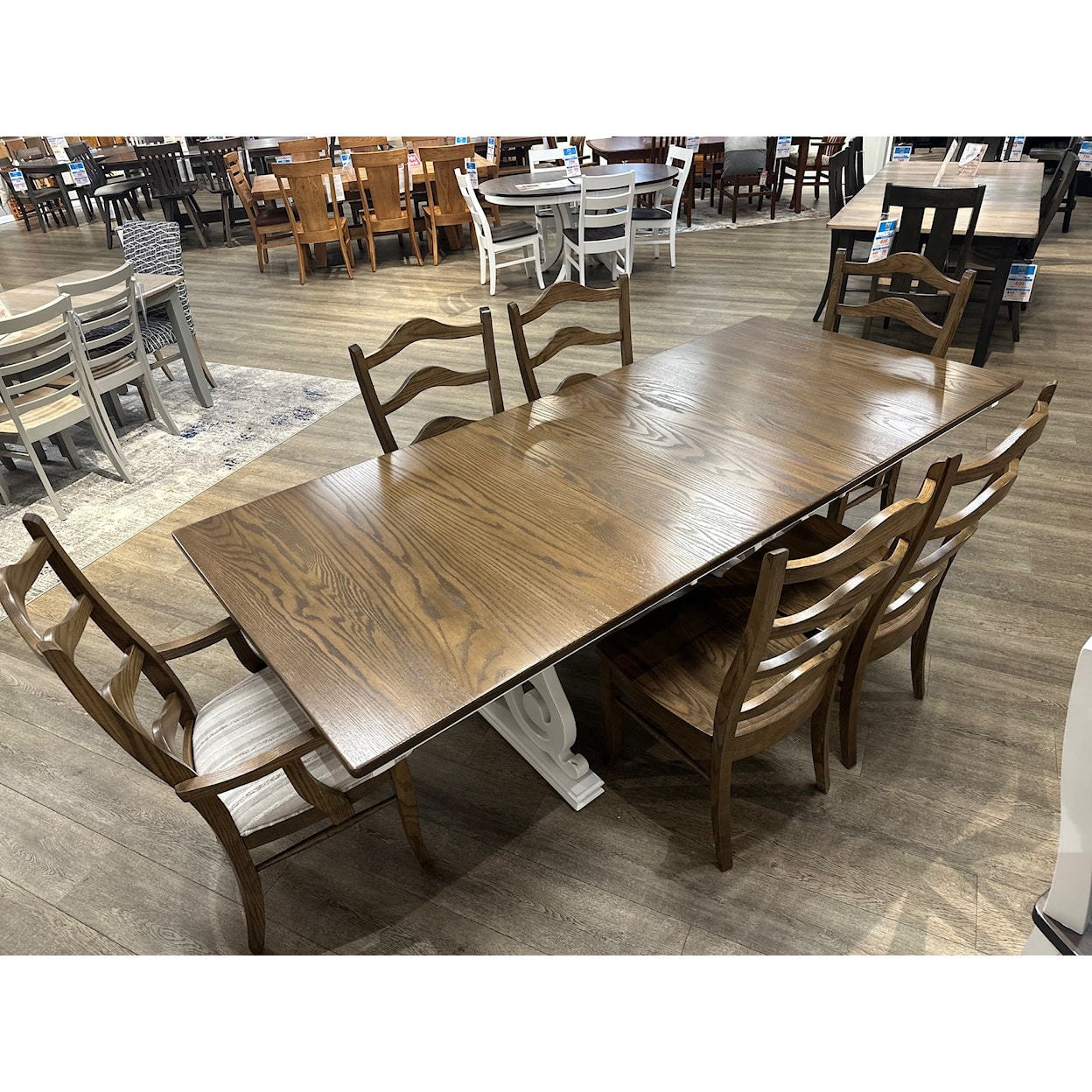 MAVIN MAVIN Dining Tables 7-Piece Amish Dining Room Table Set