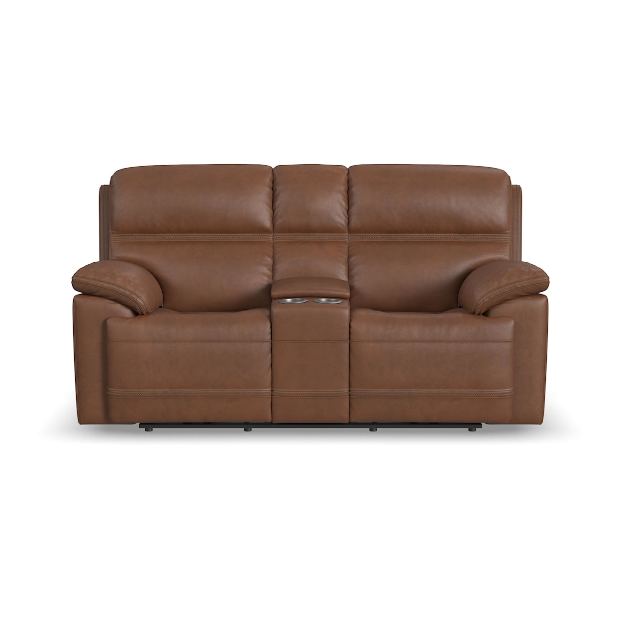 Flexsteel 1759 Jackson Power Reclining Console Loveseat