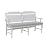 Liberty Furniture River Place Panel Back Bench