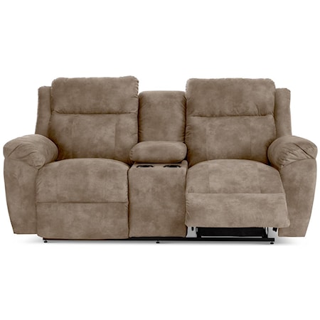 Reclining Loveseat w/ Console