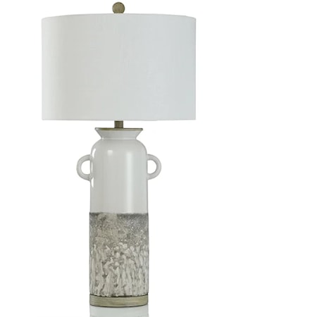 Cynder Grey Table Lamp