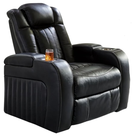 Power Recliner w/ Adjustable Headrest