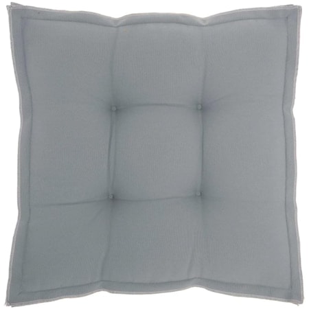 Outdoor Pillow Grey Seat Cushion