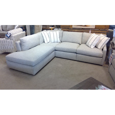 Modern 4-PC  Sectional