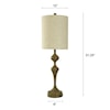 StyleCraft Lamps Netted Roanoake Rustic Table Lamp