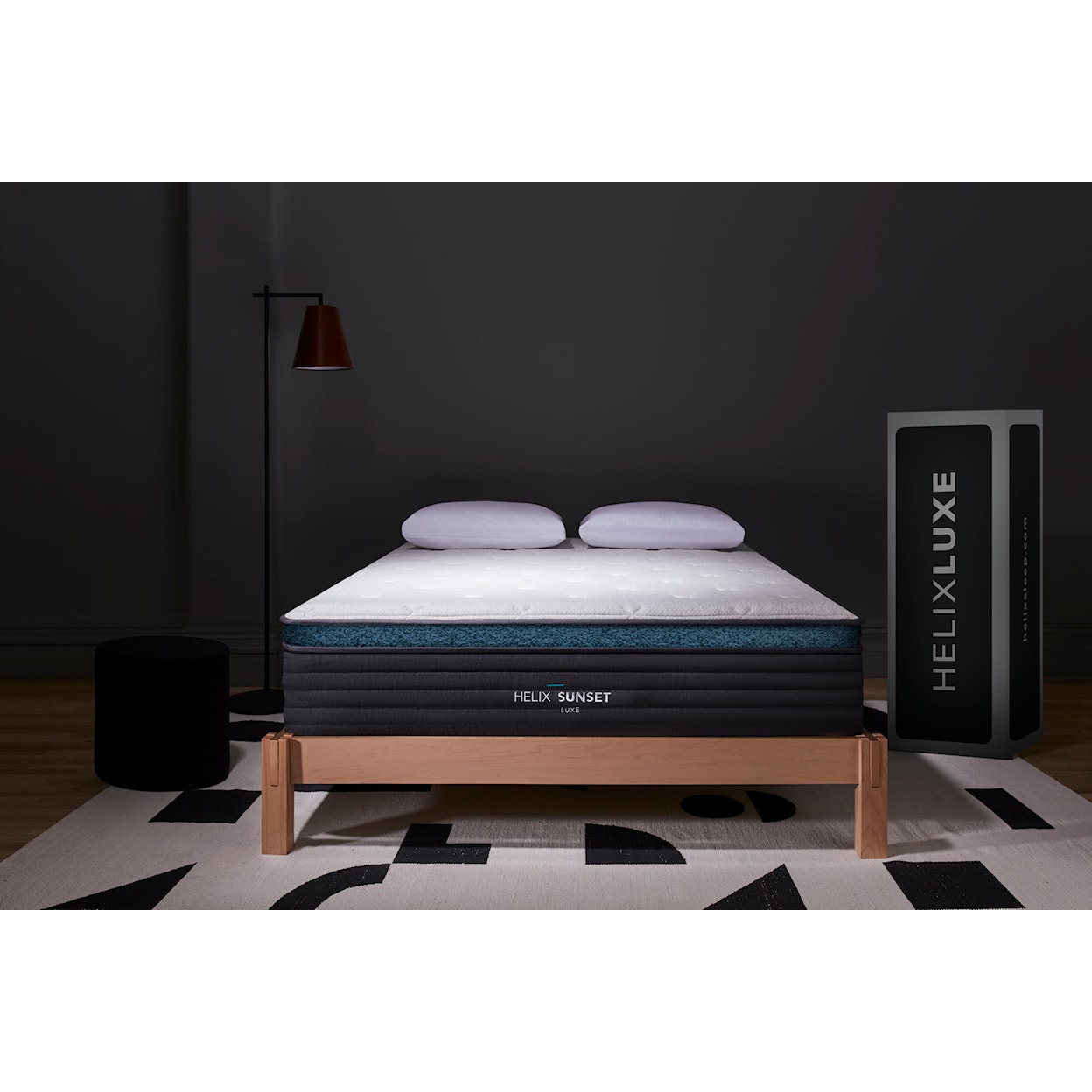 Shop the Helix Sunset  Plush Mattress with Pressure Relief