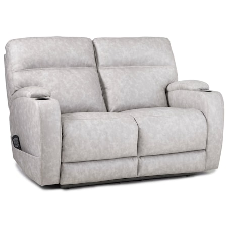 Power Reclining Loveseat with Cupholders