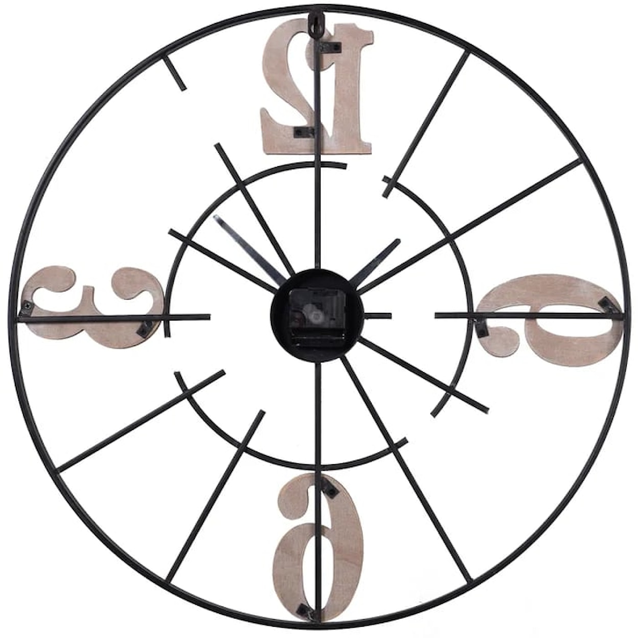 StyleCraft Clocks Two Tone Clock