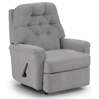 Cara Rocker Recliner with Button Tufted Seat Back