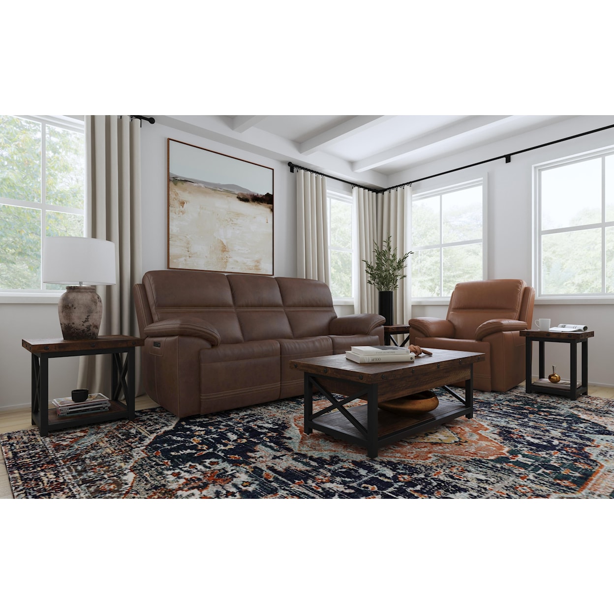 Flexsteel 1759 Jackson Power Reclining Sofa