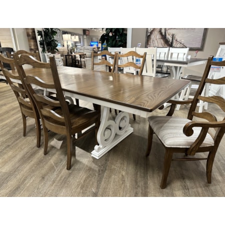 7-Piece Amish Dining Room Table Set