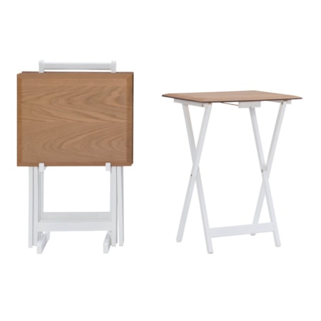 Natural Tray Table Set