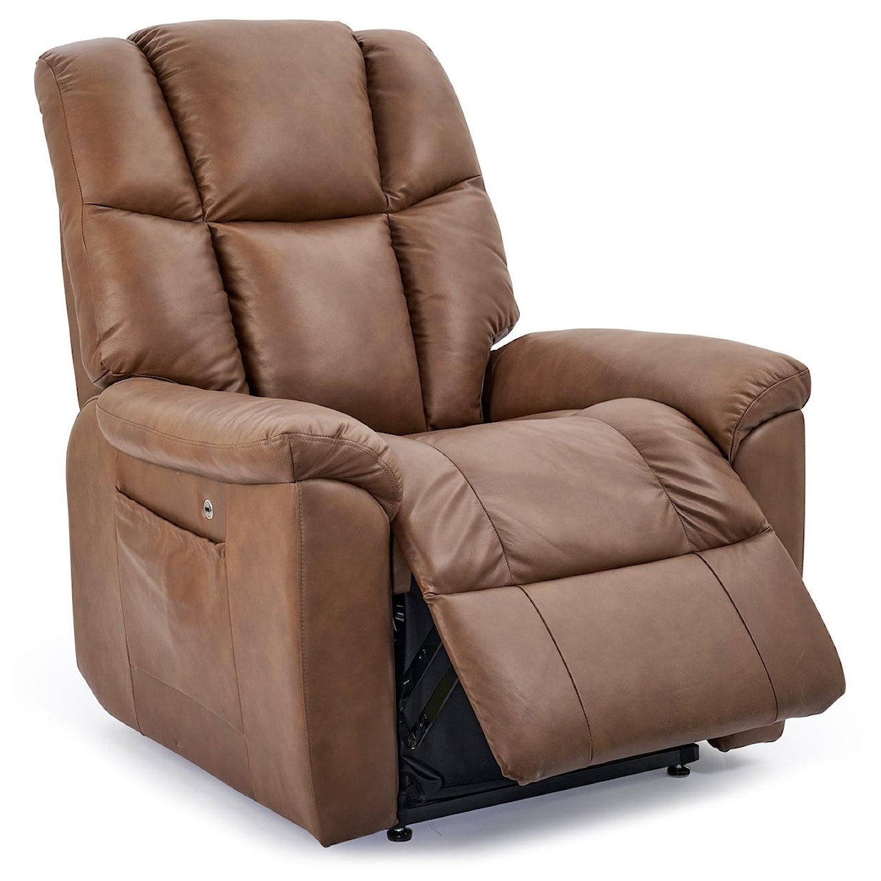 UltraComfort UltraCozy Power Recliner w/ Headrest & Lumbar