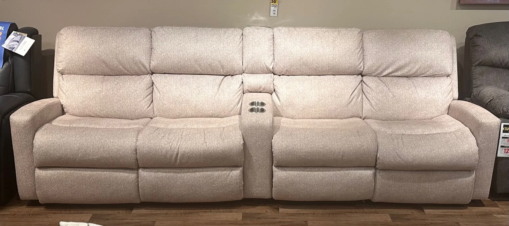 Flexsteel Catalina 24522050109900 Modern Power Reclining TheatreStyle