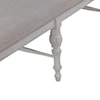 Liberty Furniture River Place Panel Back Bench