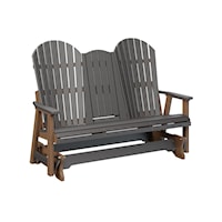 Outdoor Three Seat Glider with Console
