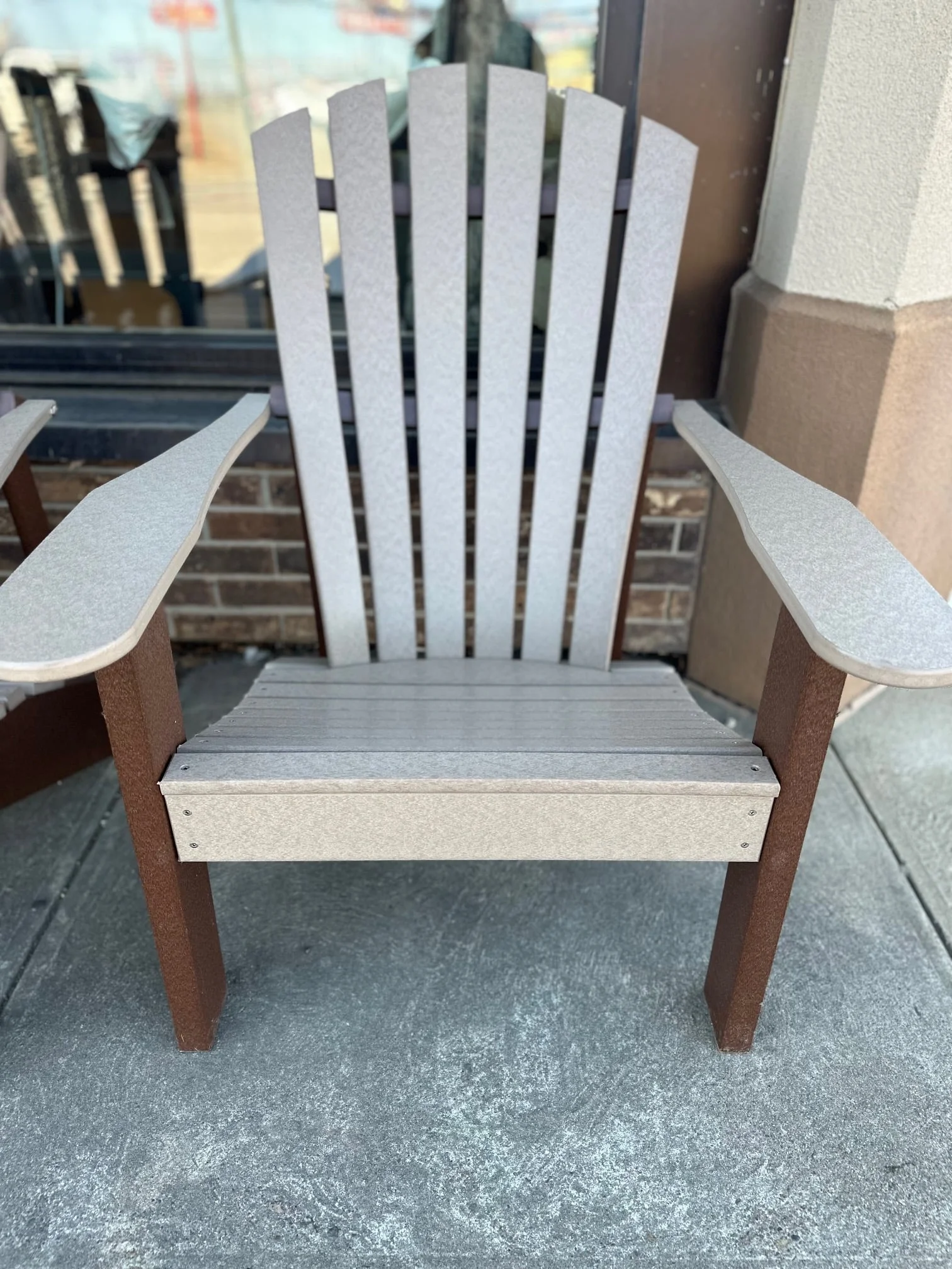 Hoosier Poly Products Poly Adirondack Chairs 49031020110000 Poly Adirondack Chair Coconis