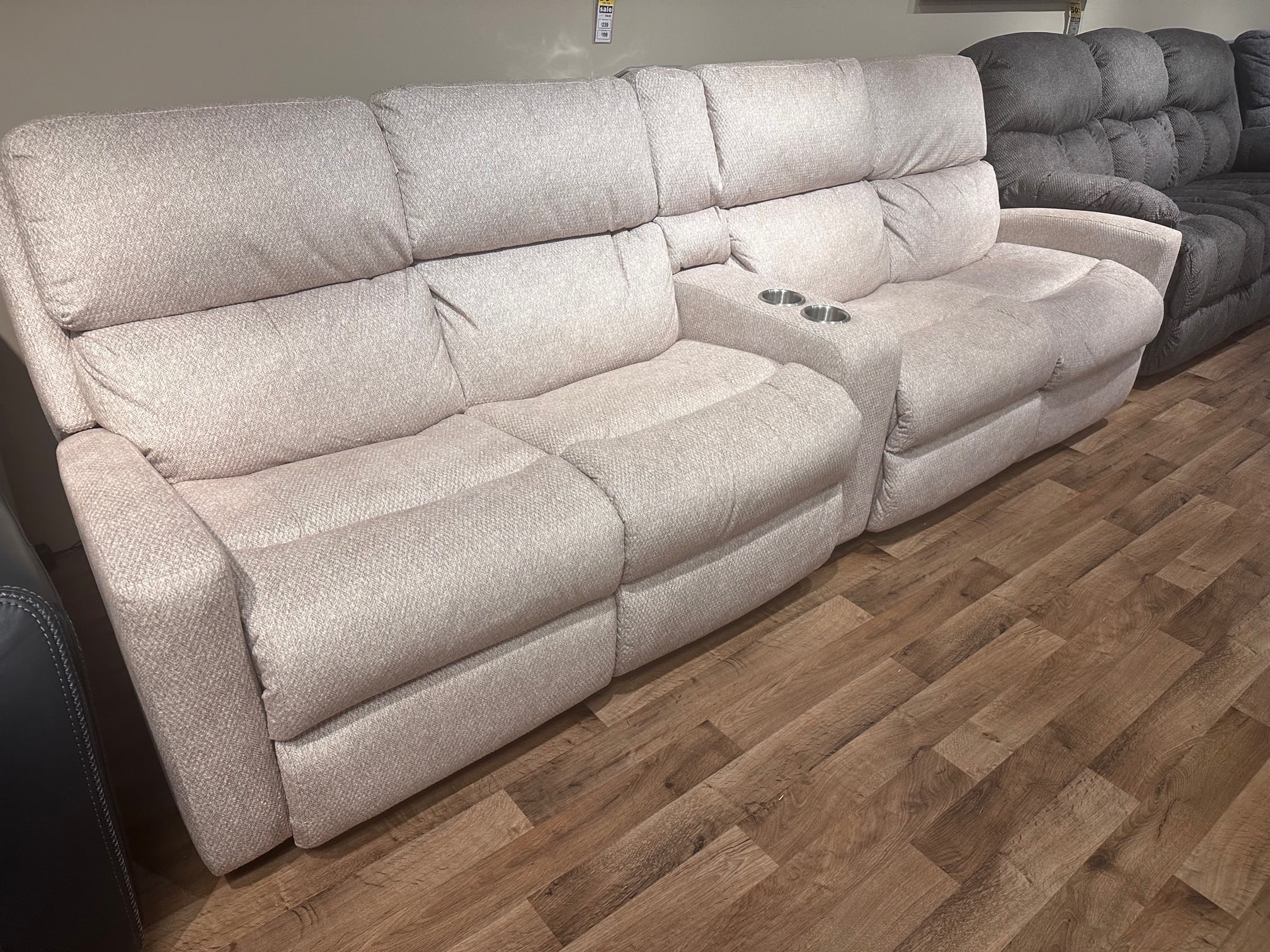 Flexsteel Catalina 24522050109900 Modern Power Reclining TheatreStyle