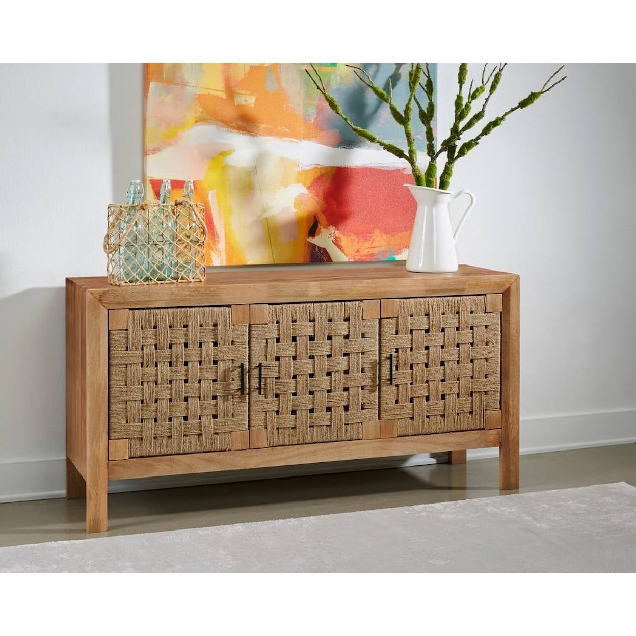 Coast2Coast Home Accent Cabinets Three Door Credenza