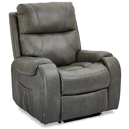 Power Recliner w/ Headrest &amp; Lumbar