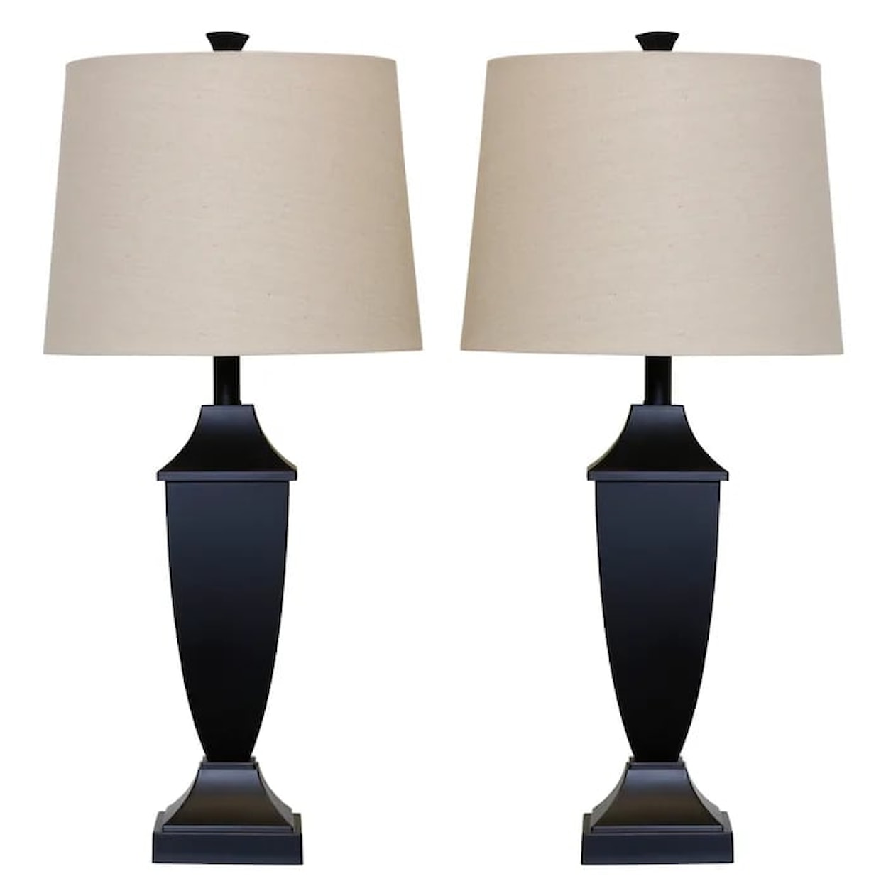 StyleCraft Lamps Pair of Classic Table Lamps