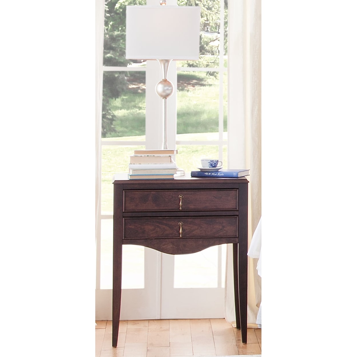 Yutzy Woodworking Providence 2 Drawer Nightstand