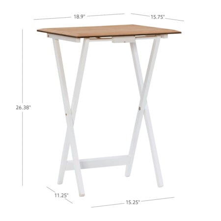 Natural Tray Table Set