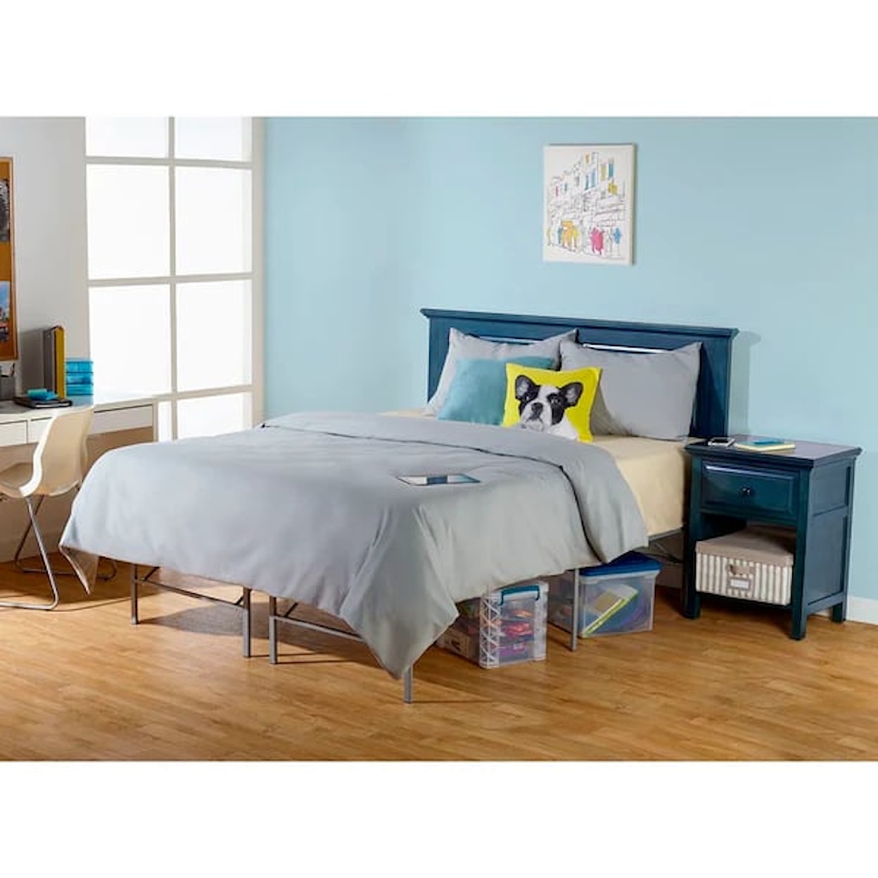 Rize Home Platform Bed Base 2023 Queen Platform Base