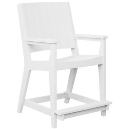Customizable Outdoor Counter Chair
