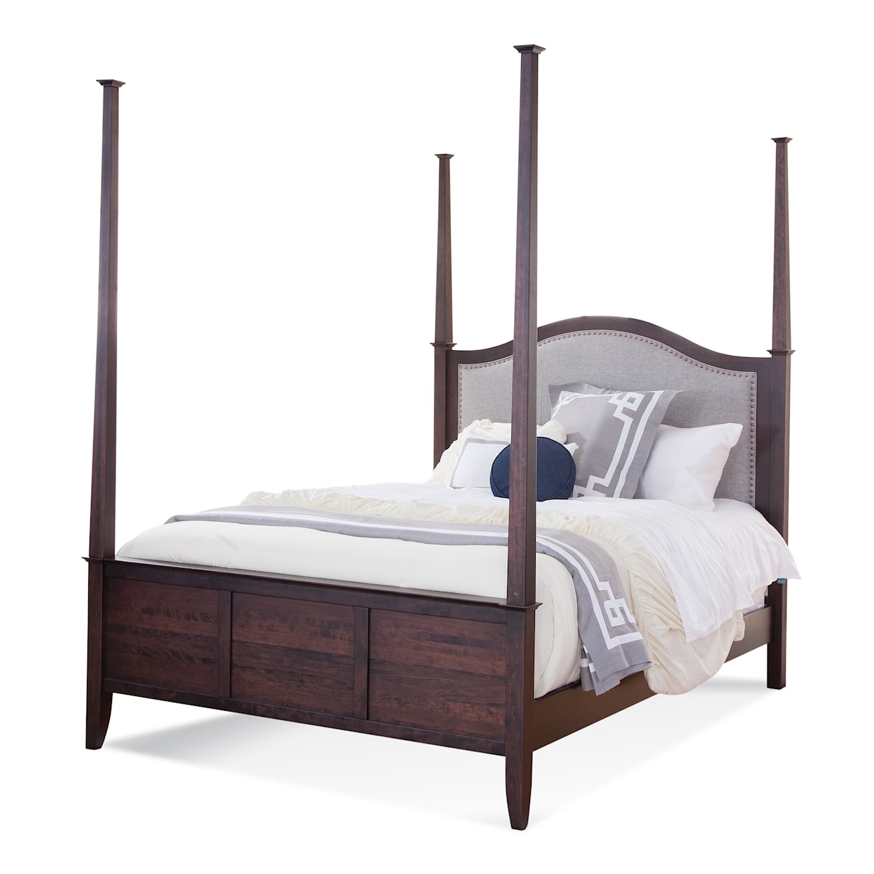 Yutzy Woodworking Providence Queen Upholstered Bed