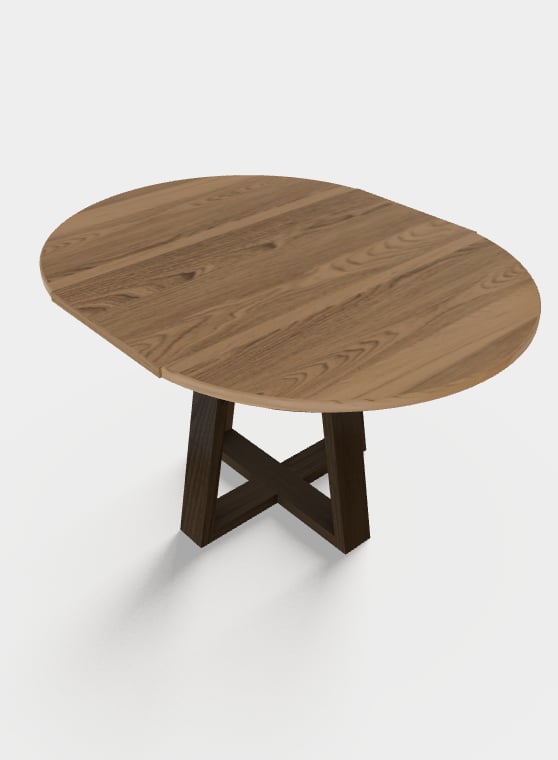 42"x 42" Pub Height Table with 18" Leaf